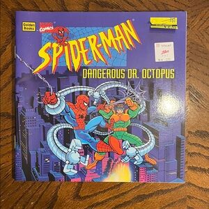 Marvel Comics Spiderman kids book | Dangerous Dr. Octopus | vintage 1995